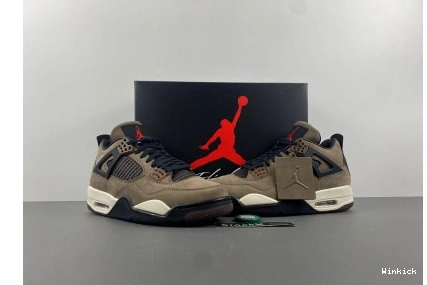 Retro Scott 4 Jordan Brown AJ4-882335 Air x Travis 1105